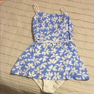 Sea Waves Vintage Women's Swimsuit.